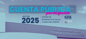 Súmate a la Cuenta Pública participativa, gestión 2025